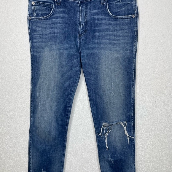 AMO jeans crop “ Kate” sz 30 in seaside - Picture 2 of 10